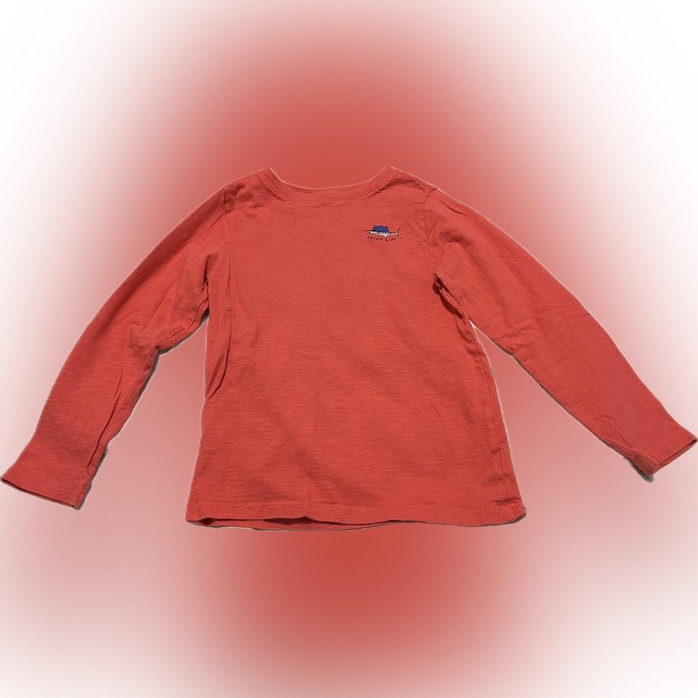 Crown & Ivy boys size 6 red long sleeve Tshirt